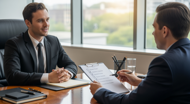 Featured image for 10 questions à poser à un avocat de la défense pénale avant une première consultation (checklist)