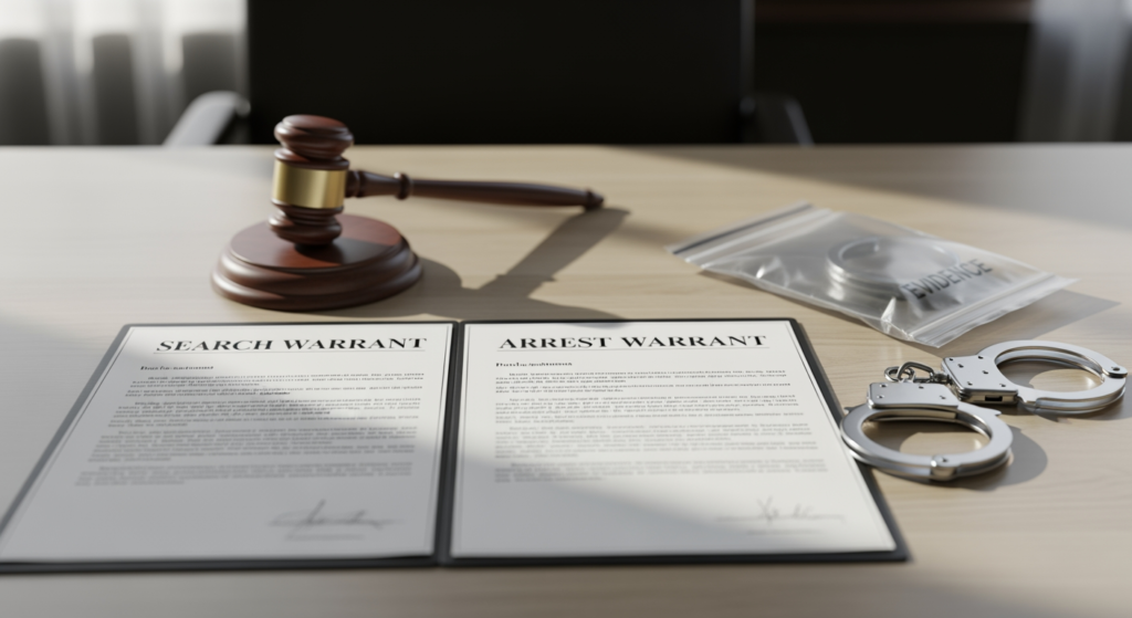 Featured image for Search Warrant vs Arrest Warrant Differences