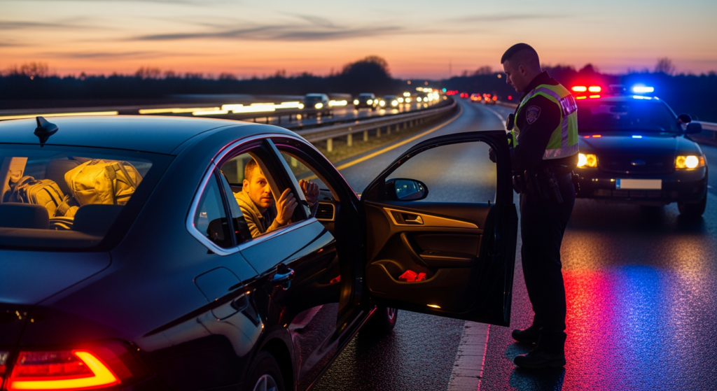 Featured image for Traffic stop rights during road trips