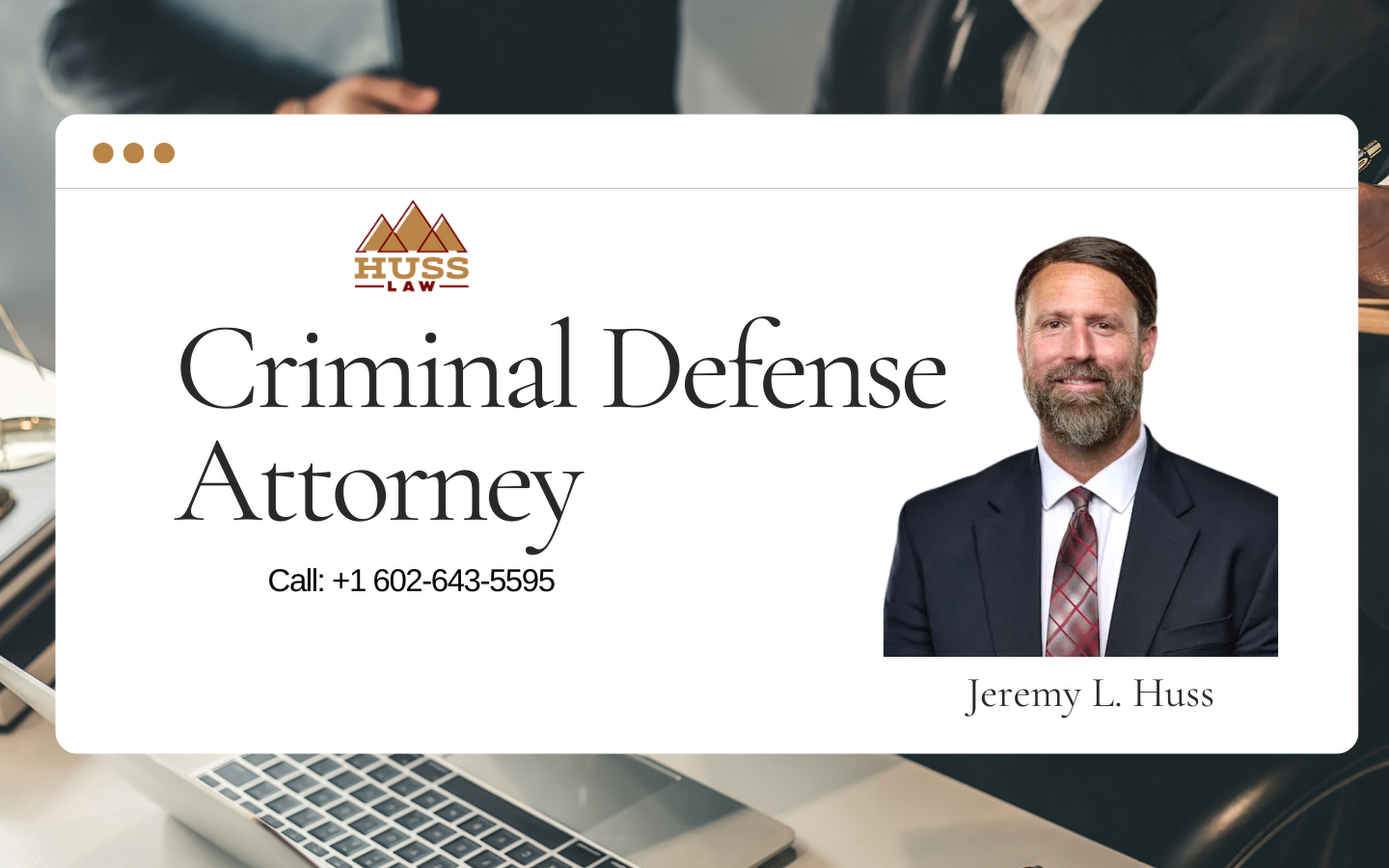 Huss Law - Tempe Criminal Defense & DUI Lawyer